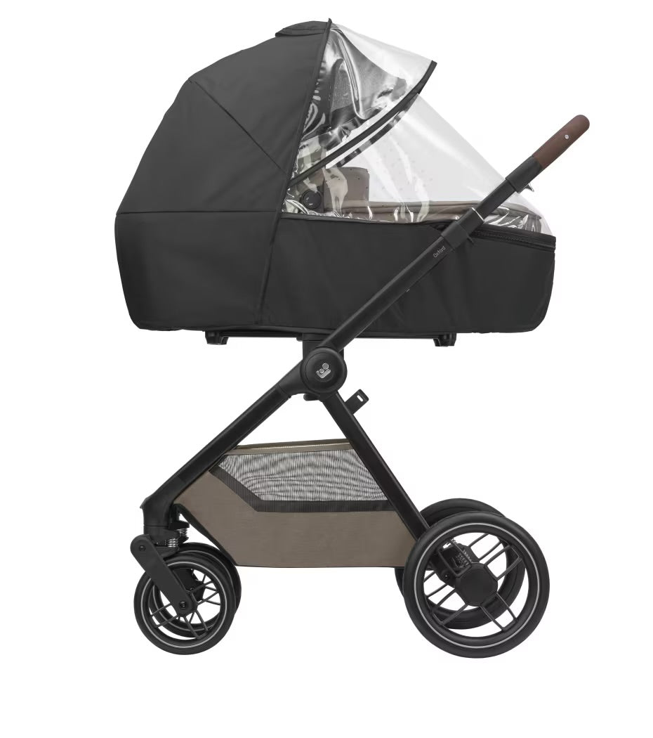 Maxi-Cosi Oxford+ Premium Travel System + Home Premium Bundle - Twillic Black