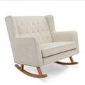 Babymore Lux Snuggle Rocking Chair – Ivory