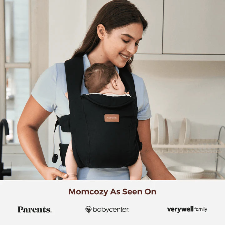 Momcozy Newborn Carrier WeeSnug 0-12m - Black