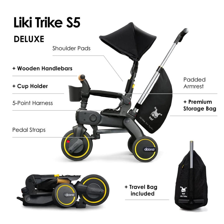 Doona™ Liki Trike S5 - Ocean Blue Deluxe