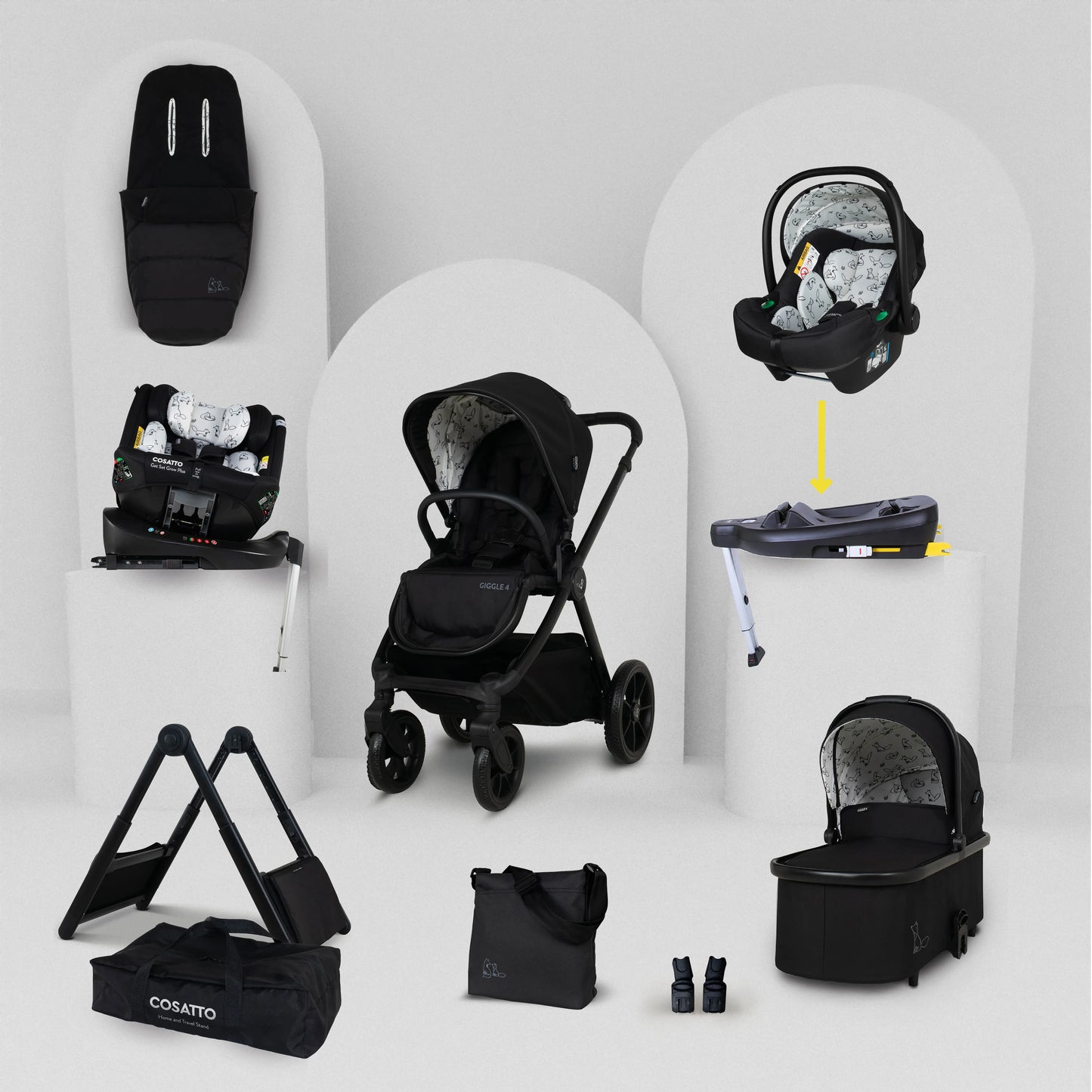 Cosatto Giggle 4 Summer Value Bundle - Foxed