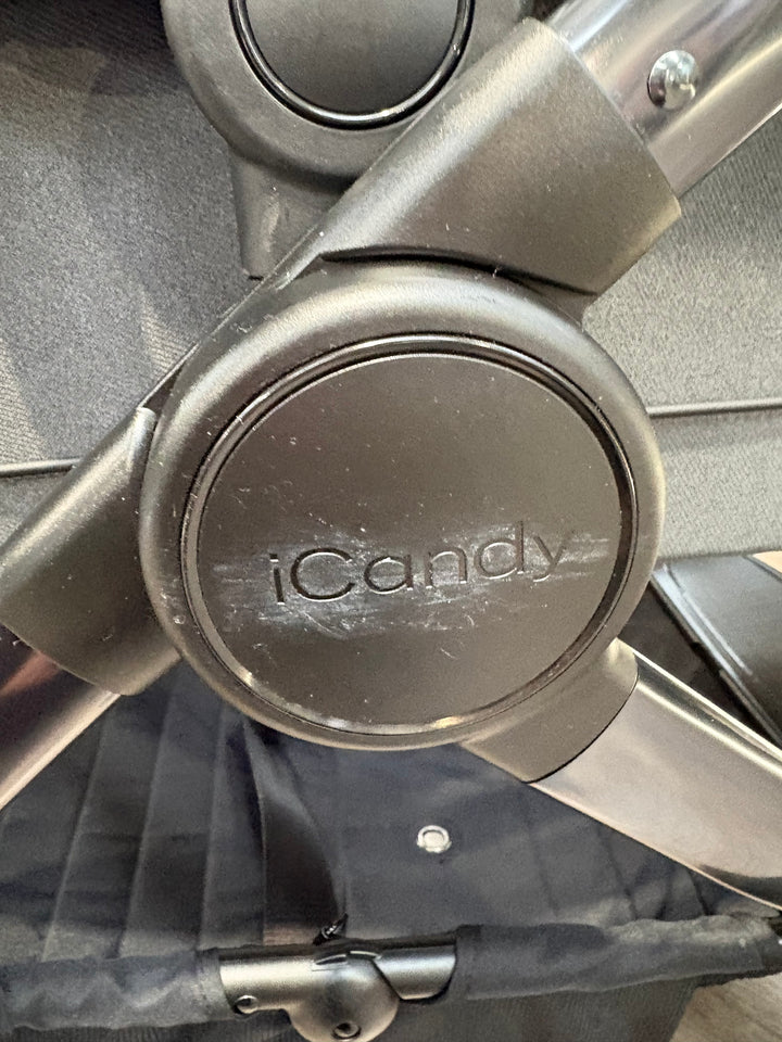 PRE LOVED iCandy Peach 7 Pram + Pushchair - Phantom/Truffle