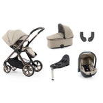 Oyster4 Travel System Bundle Inc Capsule Car Seat - Buttermilk