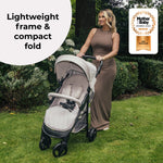 My Babiie MB30 Plus Pushchair - Oatmeal
