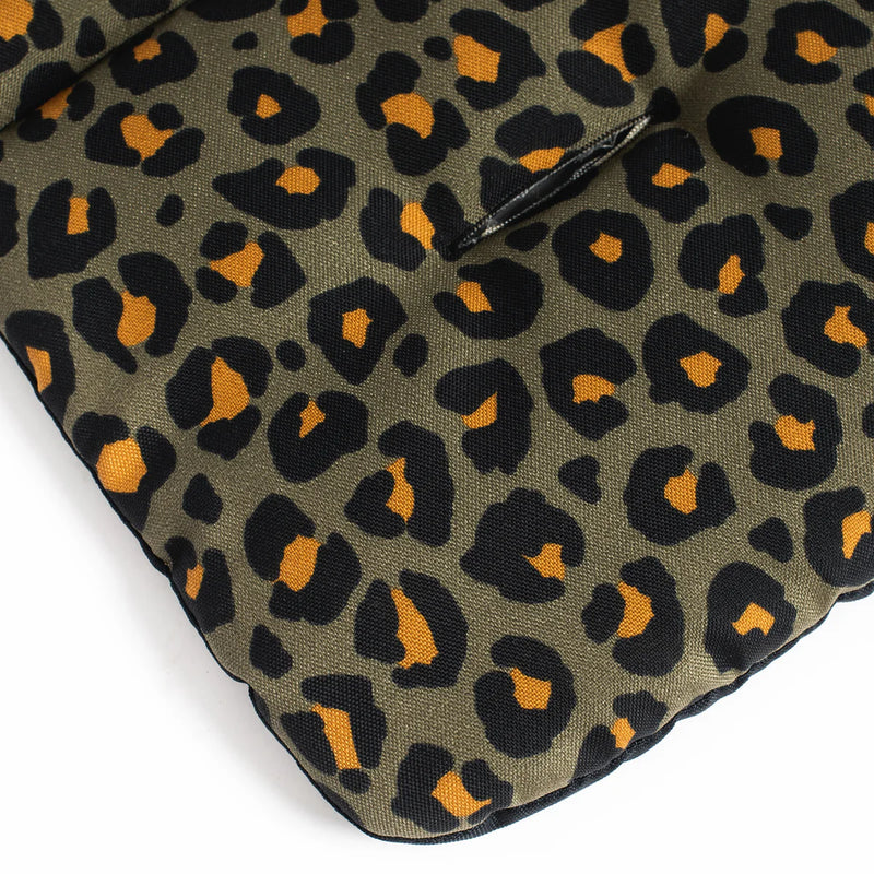 Roma Gemini Double Pushchair - Khaki Leopard