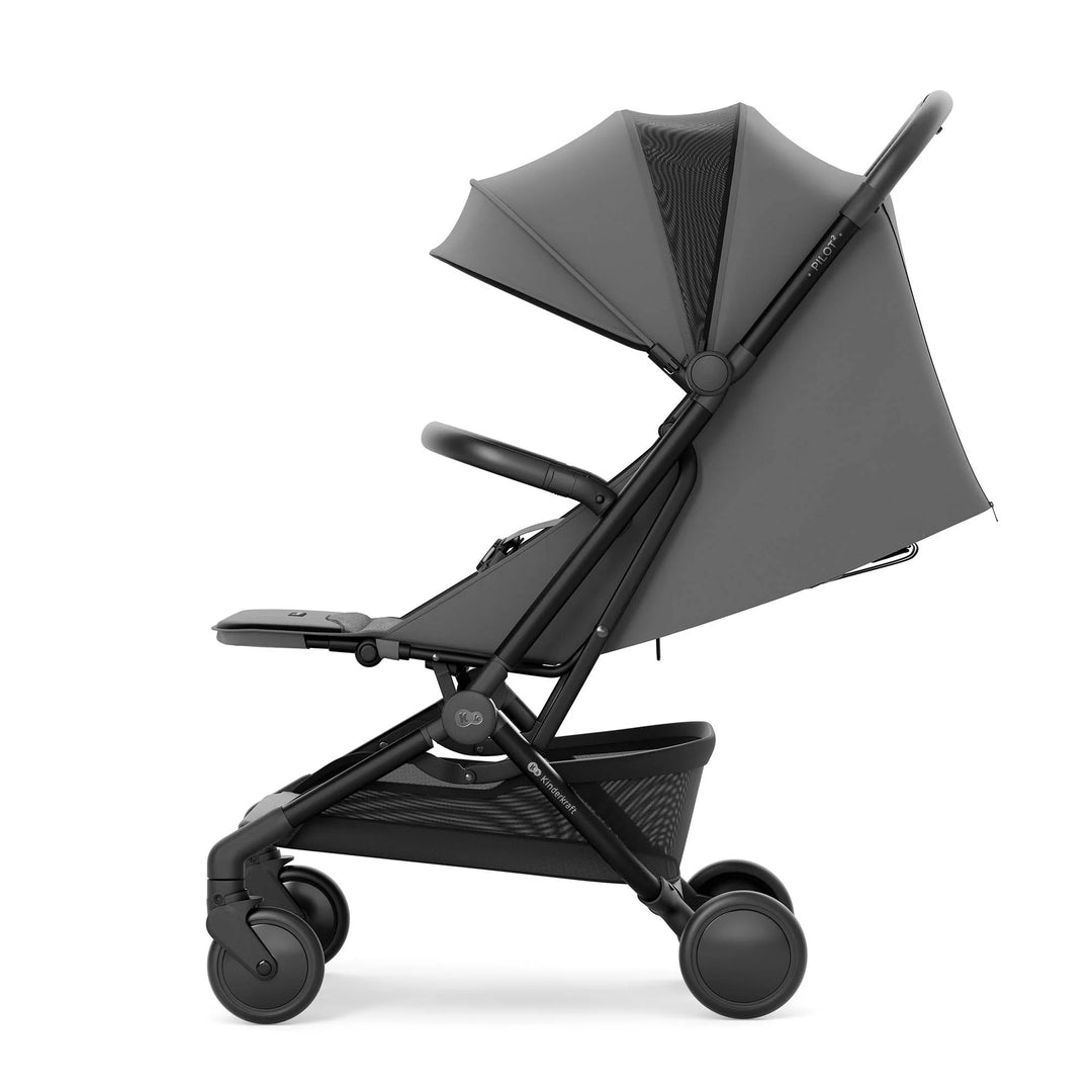 Kinderkraft Pilot 2 Cabin Size Travel Stroller - Grey