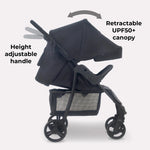 My Babiie MB30 Plus Pushchair - Black/Grey