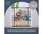 Dreambaby Ava Security Gate - Charcoal