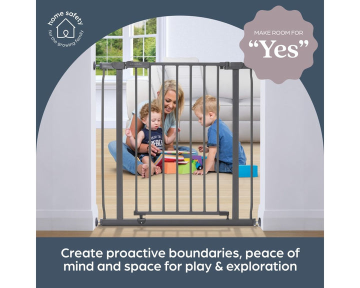 Dreambaby Ava Security Gate - Charcoal