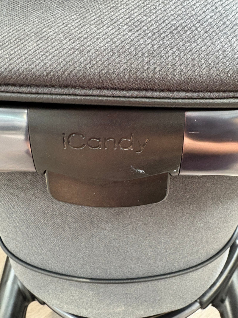 PRE LOVED iCandy Peach 7 Pram, Pushchair + Accessories - Dark Grey