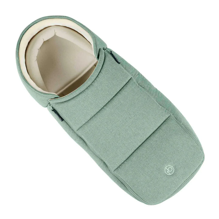 Ickle Bubba Aries Double Prime Autofold Stroller Bundle - Sage Green