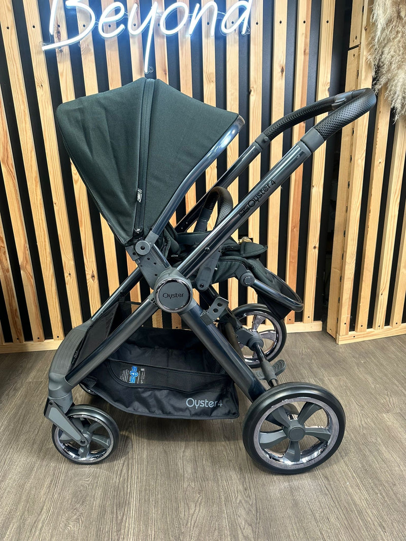EX DISPLAY Babystyle Oyster4 Pram + Pushchair - Black Olive