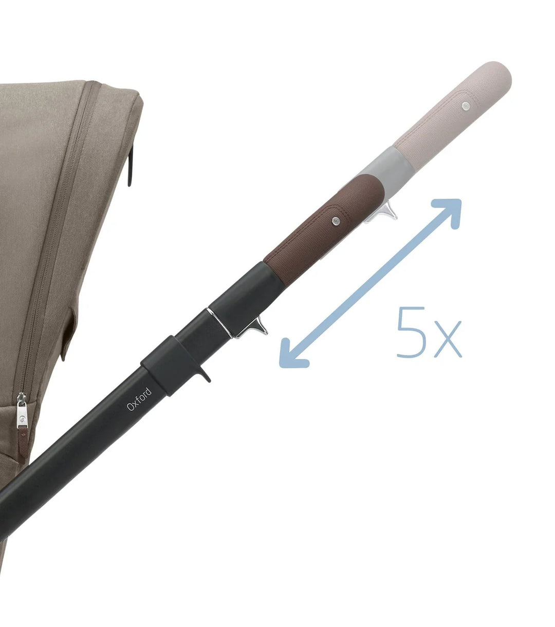 Maxi Cosi Oxford+ Pram & Pushchair - Twillic Truffle