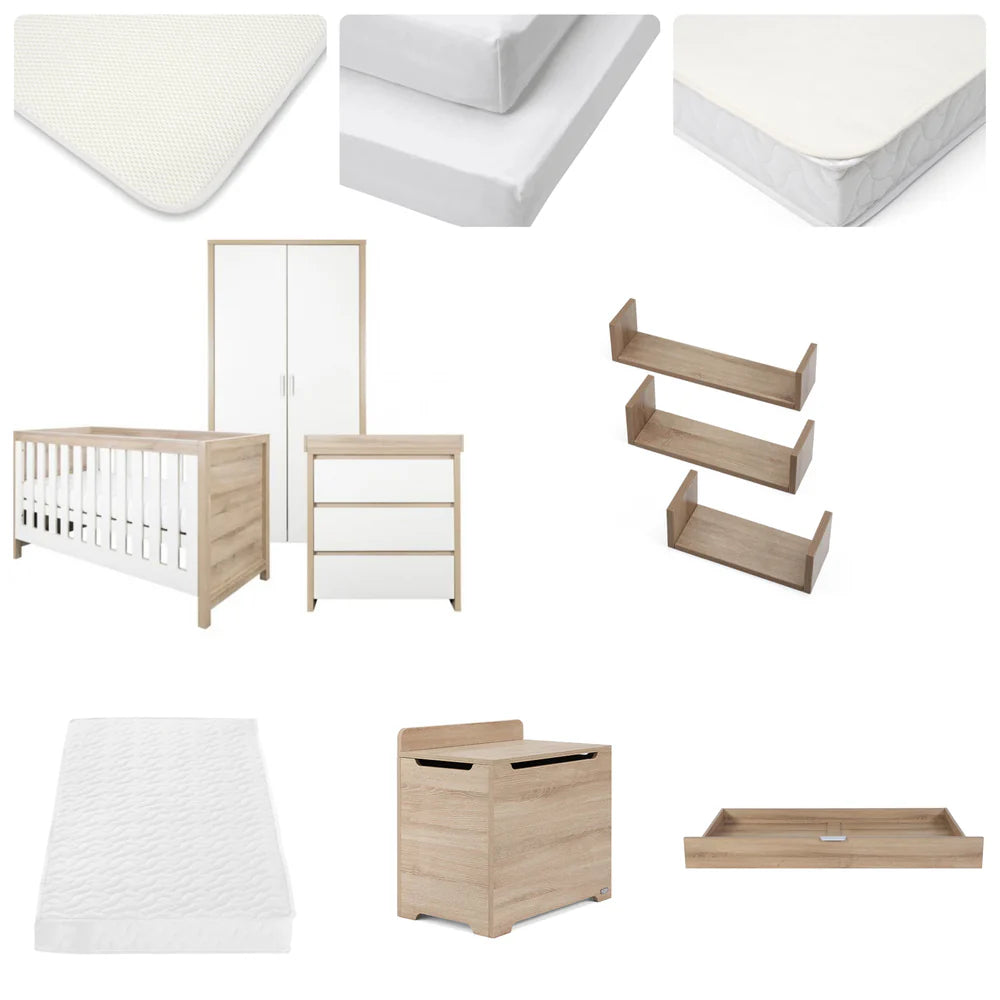 Joie Finiti Signature Bambinos Ultimate Travel System & Complete Home Baby Bundle