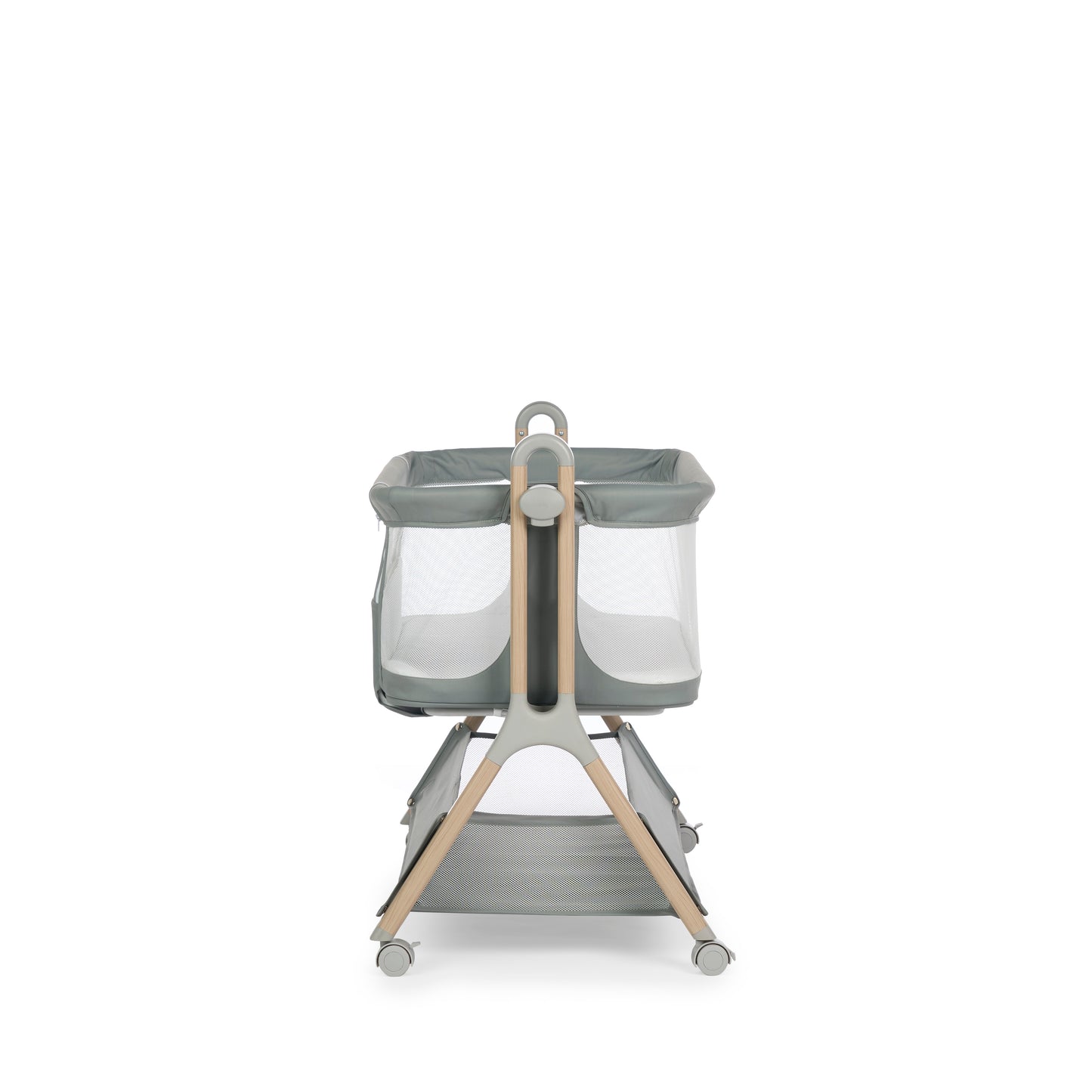 Obaby Cloud Bedside Crib - Sage