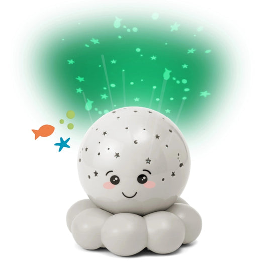 Cloud b Twinkles To Go Octo Nightlight Projector - Grey