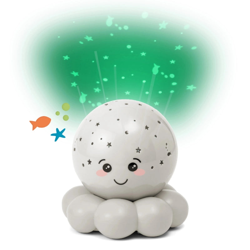 Cloud b Twinkles To Go Octo Nightlight Projector - Grey
