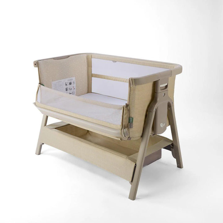 Tutti Bambini Cozee Zen Bedside Crib - Sand