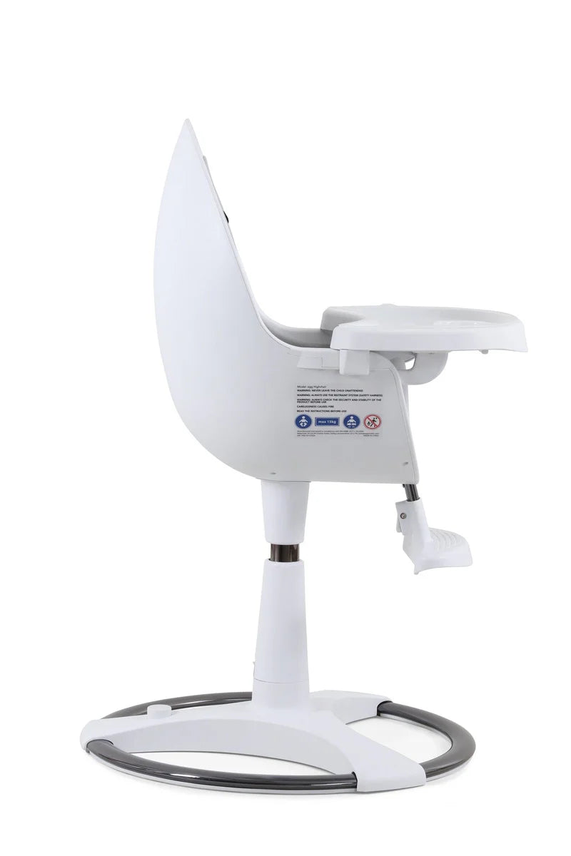 egg Home Highchair - White