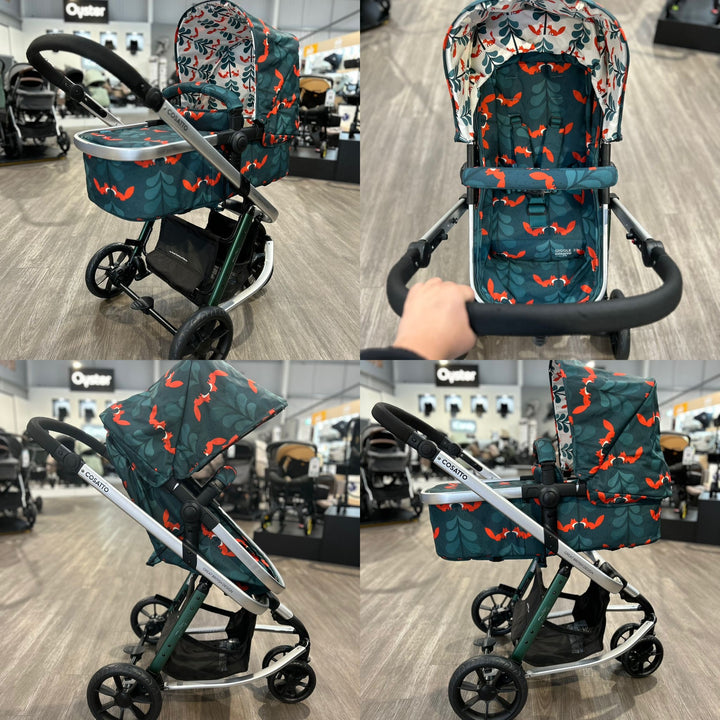 PRE LOVED Cosatto Giggle 2 in 1 - Fox Friends