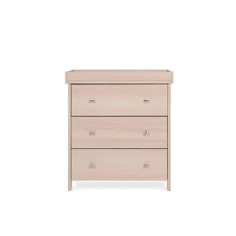 Obaby Nika 3 Piece Room Set & Underdrawer Bundle - Aspen