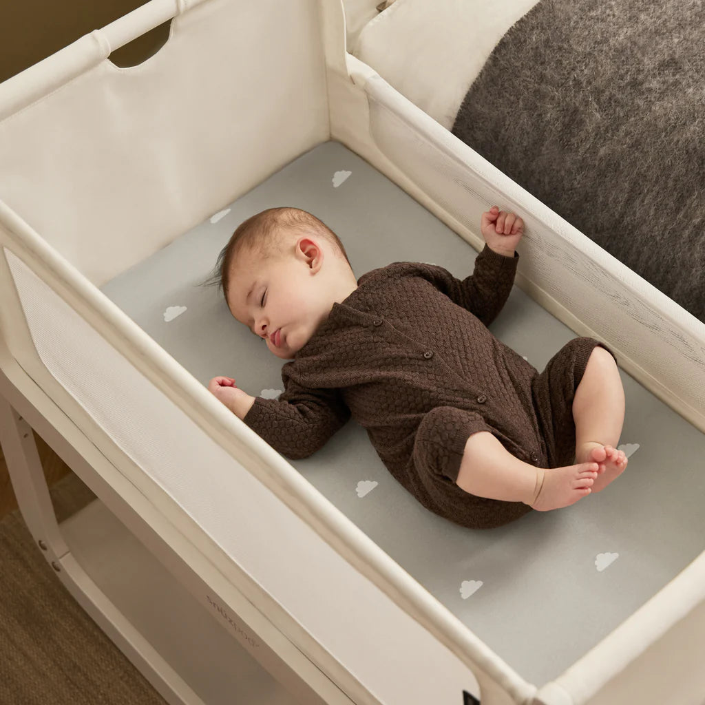 SnuzPod5 Bedside Crib - White