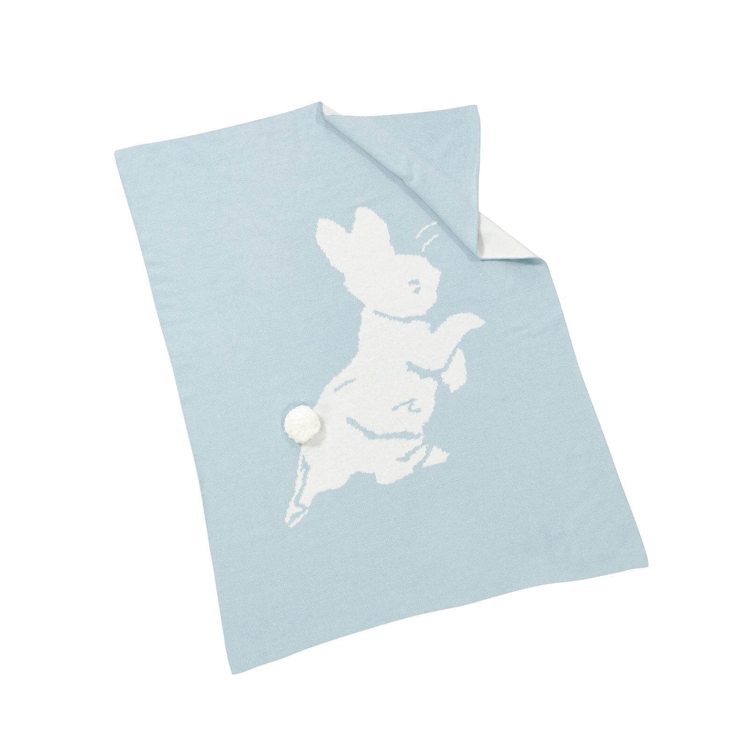 Peter Rabbit Signature Collection - Peter Knitted Blanket & Soft Toy Gift Set