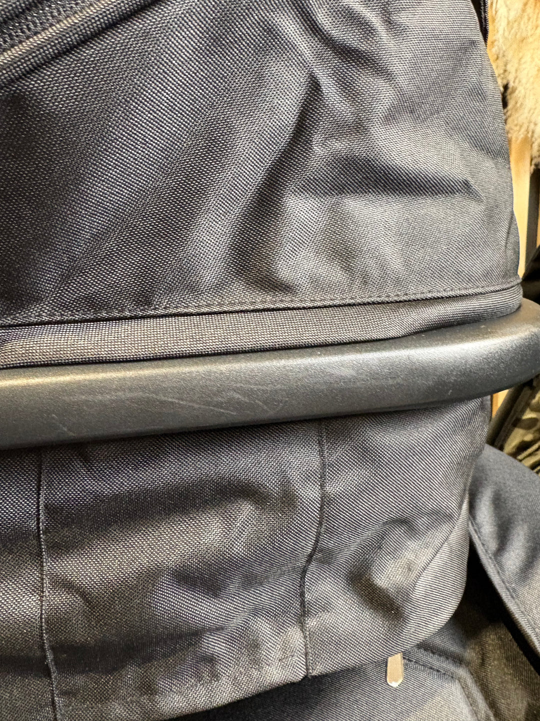 PRE LOVED My Babiie MB33 Twin Pushchair with Infant Carrier - Black Leopard