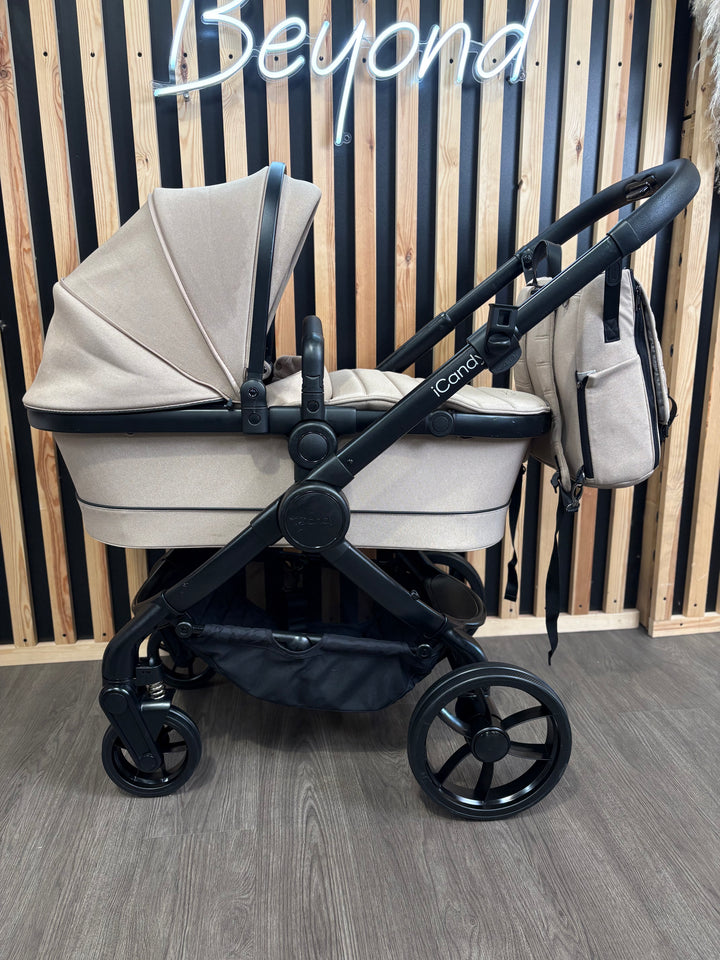 PRE LOVED iCandy Peach 7 Travel System - Cookie