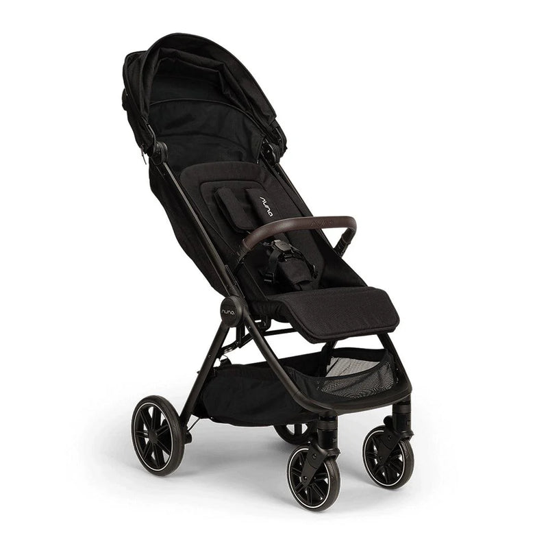 Nuna TRVL LX Compact Travel System Inc Lytl Folding Carrycot + Pipa Urbn - Caviar