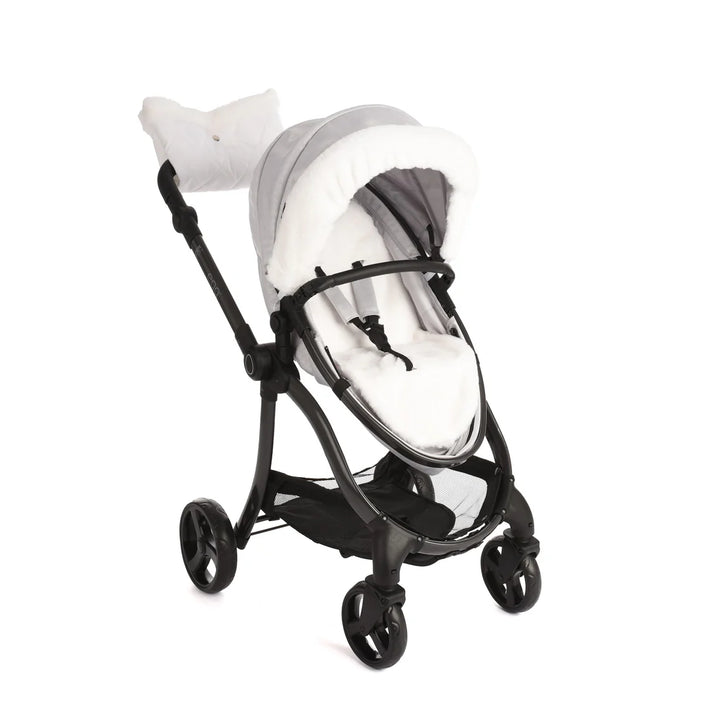 egg Dolls Pram by Roma - Houndstooth Silver (2025)