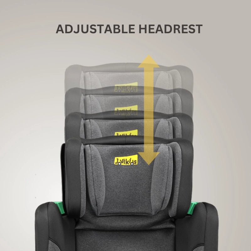 JoviKids Rober+ i-Size Group Booster Car Seat – Twilight