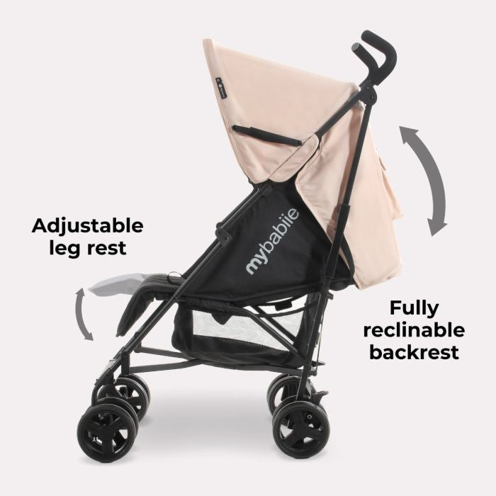 My Babiie MB01 Lightweight Stroller - Blush Pink
