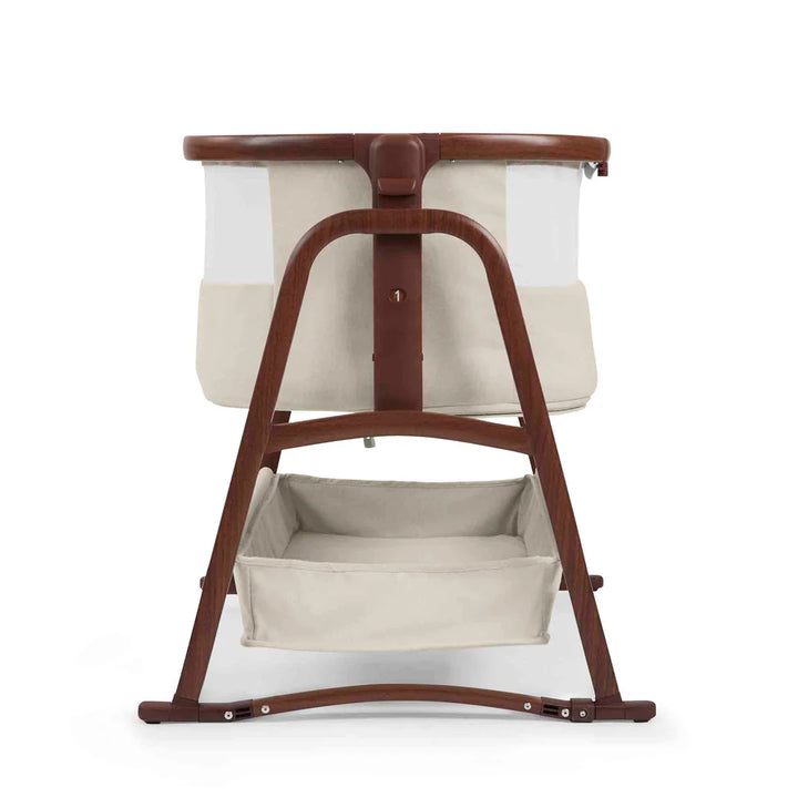 Ickle Bubba Bubba&Me Luxe Bedside Crib - Stone