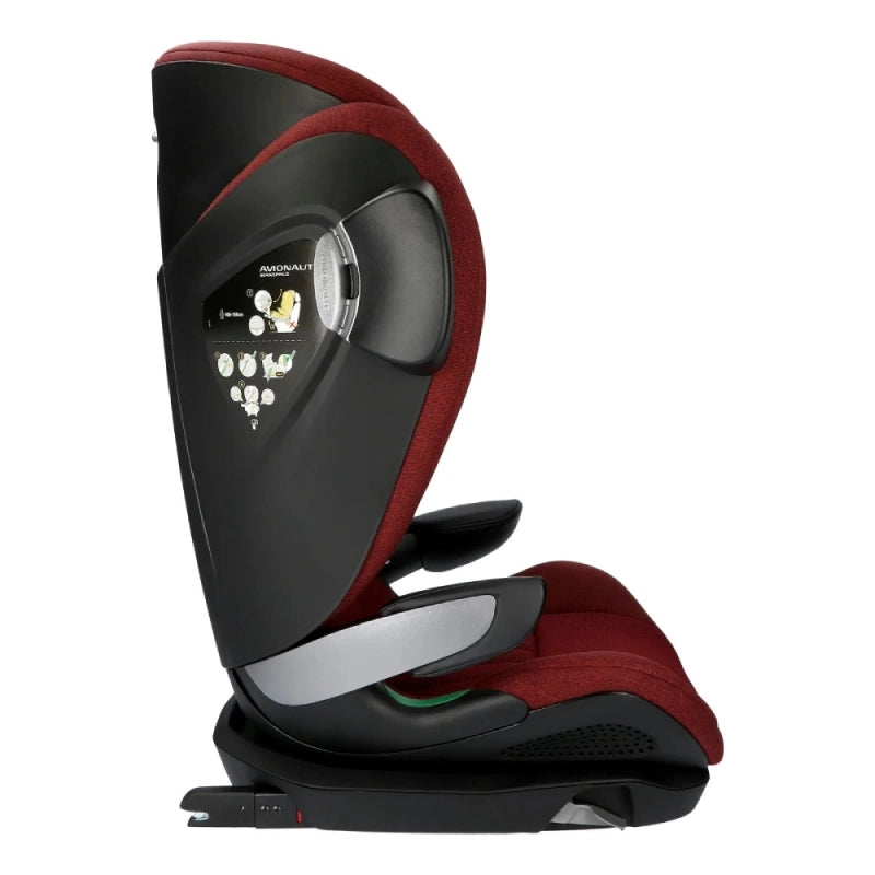 Avionaut MaxSpace AirFlow High Back Booster Car Seat - Red