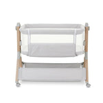 Obaby Cloud Bedside Crib - Grey