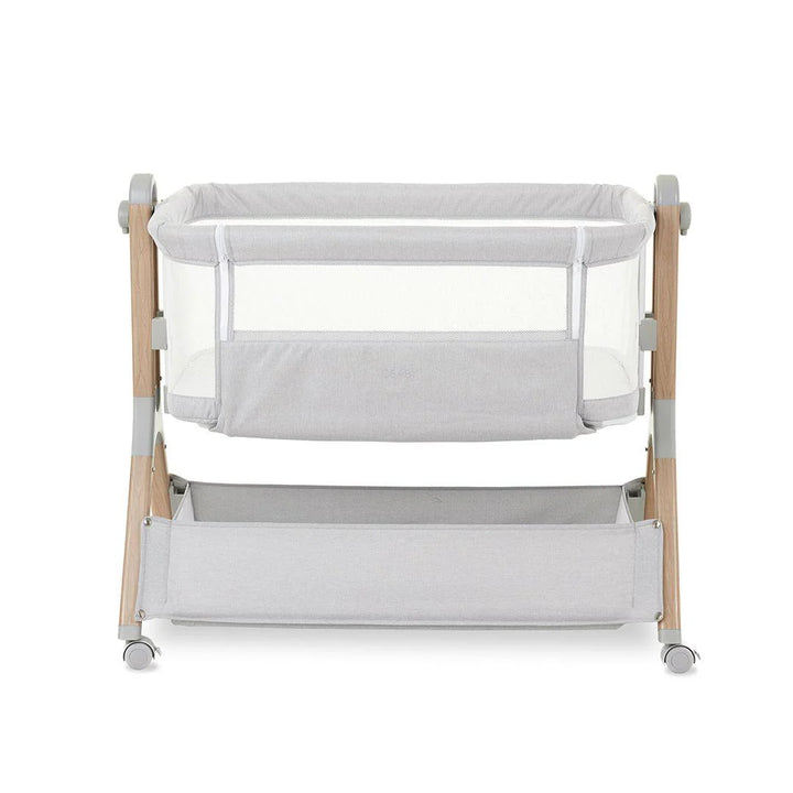 Obaby Cloud Bedside Crib - Grey