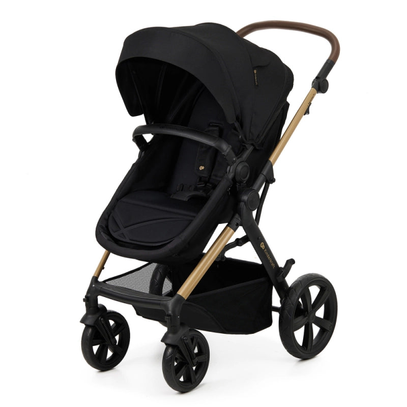 Kinderkraft Moov 2 3in1 Travel System With Mink Pro Car Seat - Pure Black