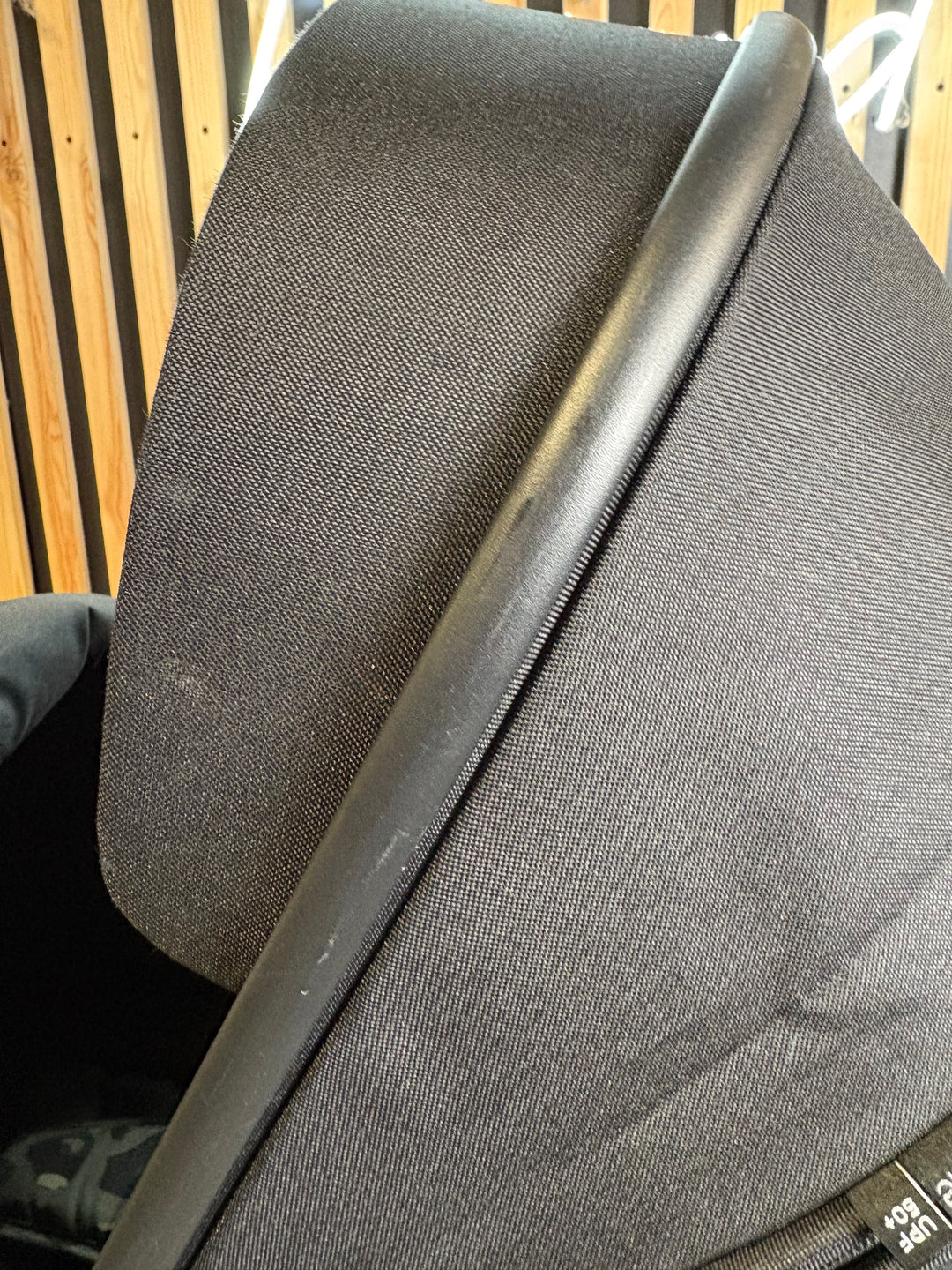 PRE LOVED My Babiie MB33 Twin Pushchair with Infant Carrier - Black Leopard