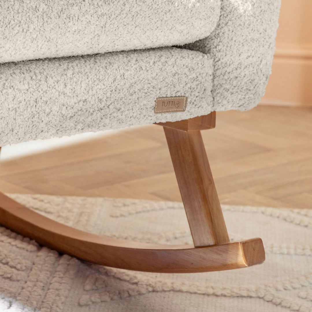 Tutti Bambini Oscar Luxe Rocking Chair & Storage Footstool - Sage