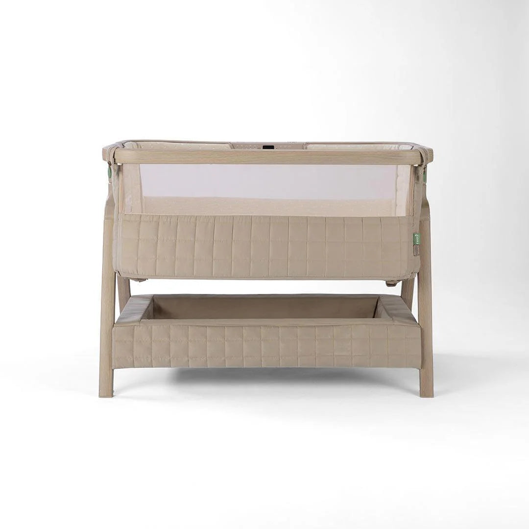Tutti Bambini Cozee Sense Bedside Crib - Soft Walnut/Cocoa