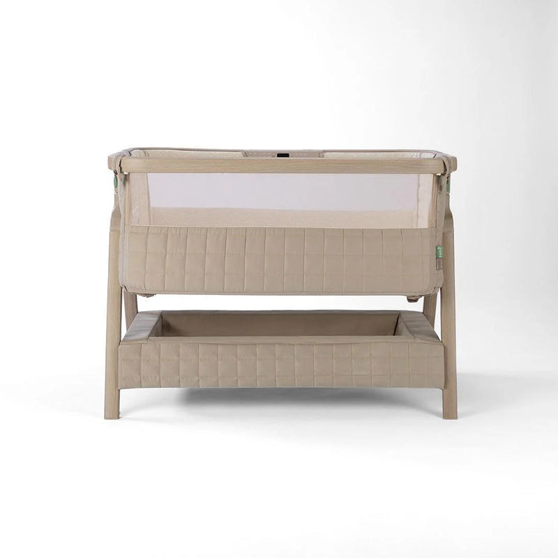 Tutti Bambini Cozee Sense Bedside Crib - Soft Walnut/Cocoa