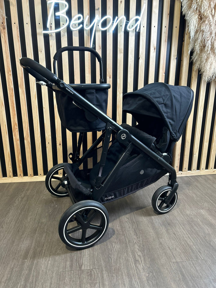 PRE LOVED Cybex Gazelle S Double Pushchair - Black