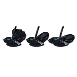 Cosatto Wow 3 Rotate & Recline Cozy Bundle - Silhouette