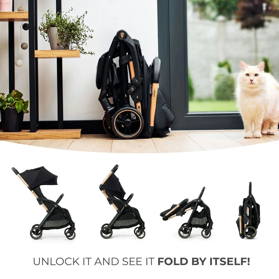 Kinderkraft Apino Compact Stroller - Happy Shapes