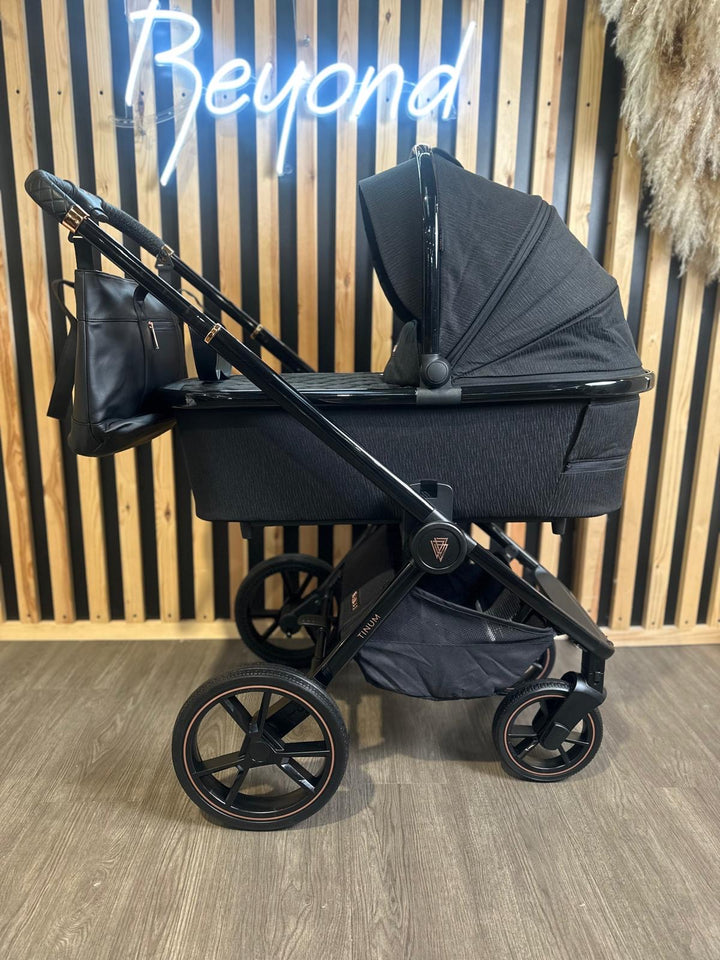 PRE LOVED Venicci Tinum Travel System - SE Stylish Black