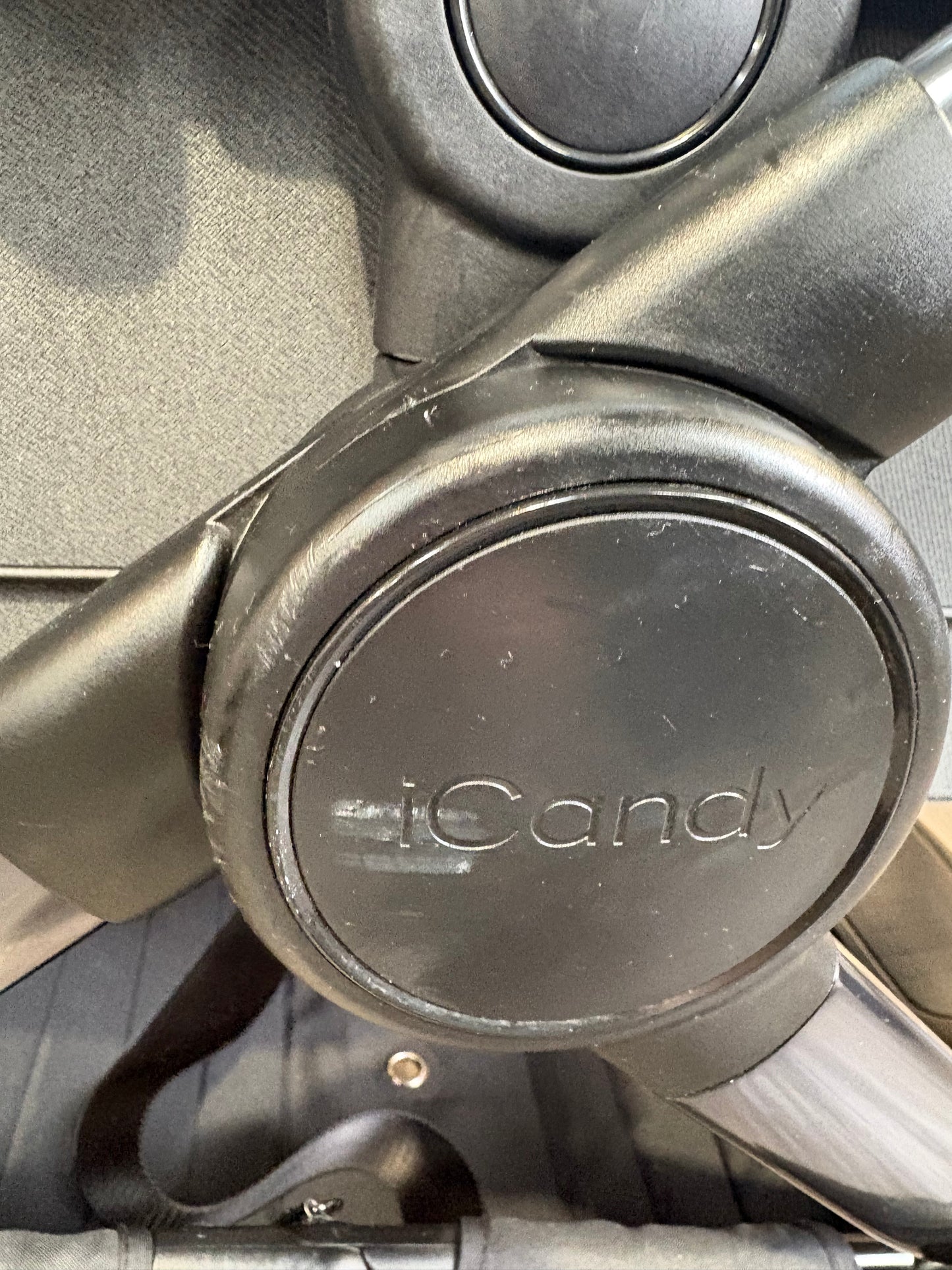 PRE LOVED iCandy Peach 7 Pram, Pushchair + Accessories - Phantom/Truffle