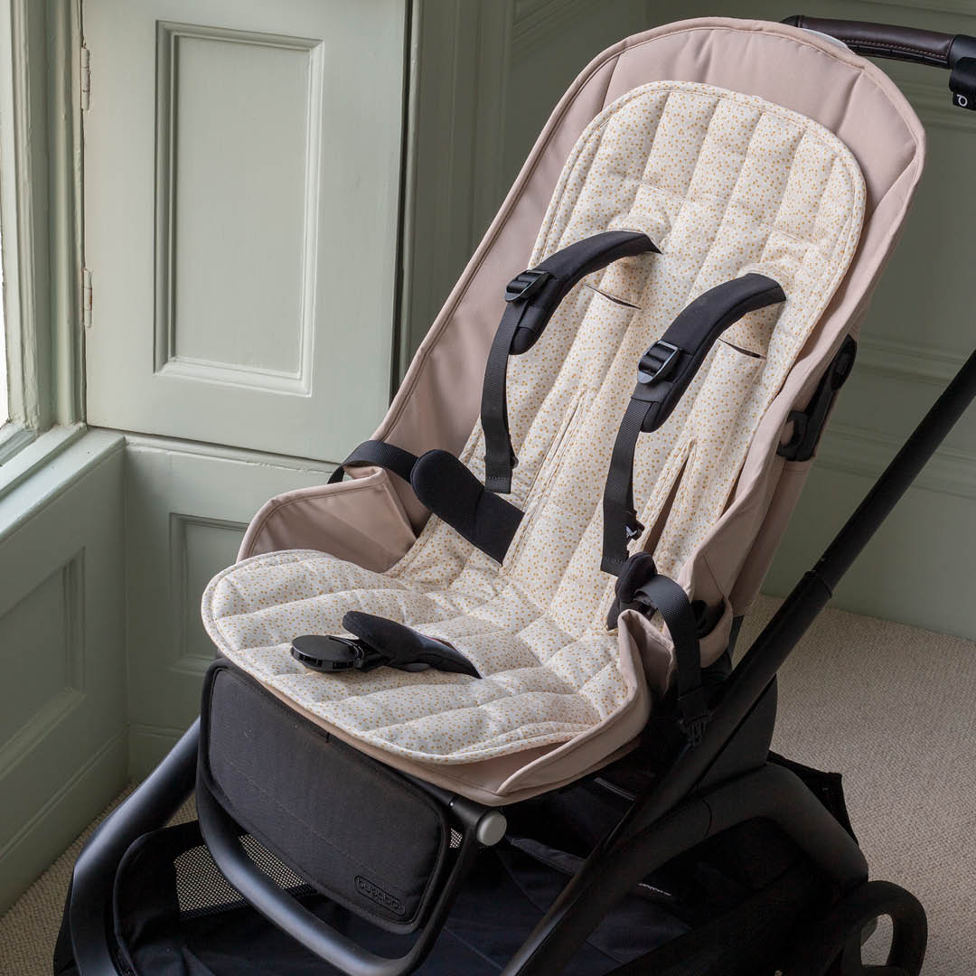 Avery Row Pram Liner - Wild Chamomile/Daisy Meadow