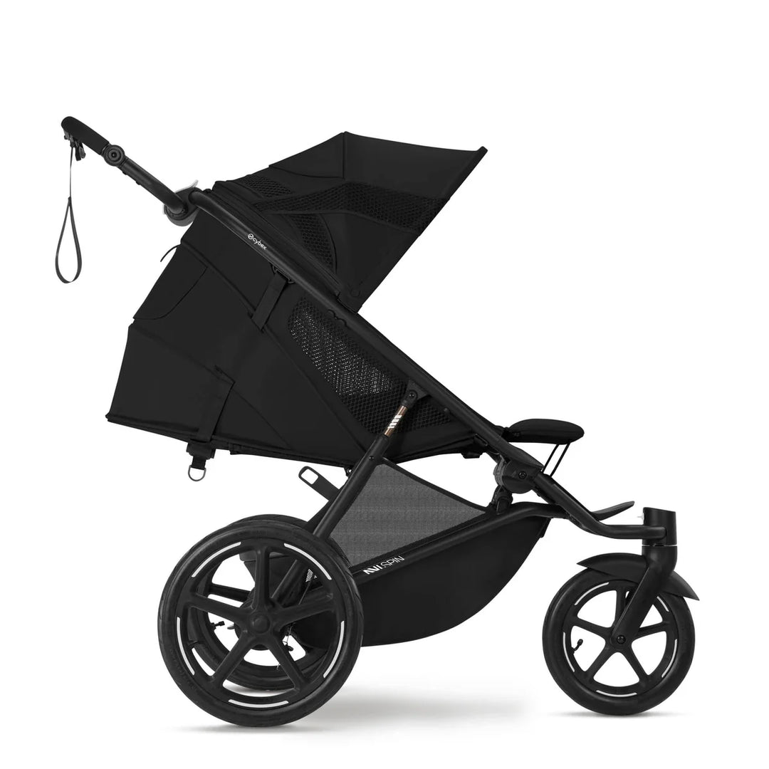 Cybex AVI Spin 3 Wheel Pushchair - Moon Black