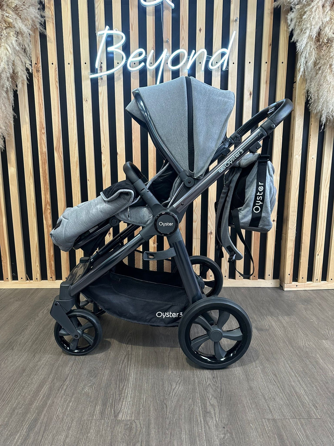 PRE LOVED Babystyle Oyster3 Pram + Pushchair - Moon